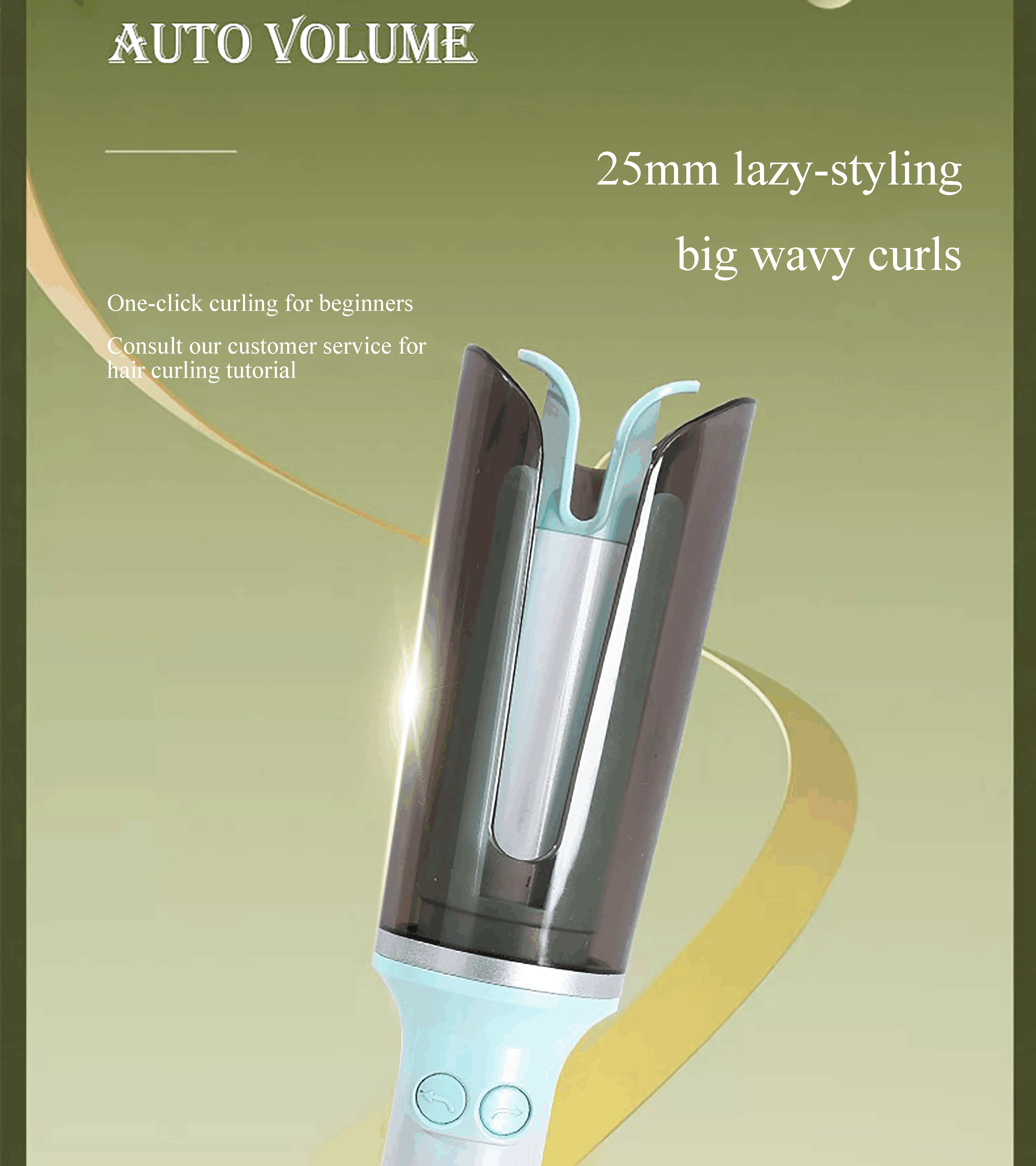 Automatic curling iron